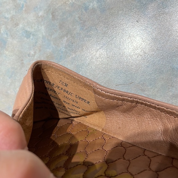 Sam Edelman nude color ballet flats (sz 7 1/2) - Picture 8 of 12